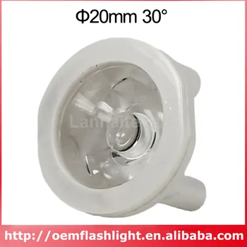 20 mm Optické čočky Reflektor pro Lumileds/SSC LED Žárovka