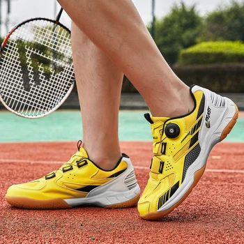 2023 Nové Žluté Badminton Boty pro Muže, Profesionální Ženy, Stolní Tenis Tenisky Non skluzu Volejbal Sportovní Boty na Tenis B02