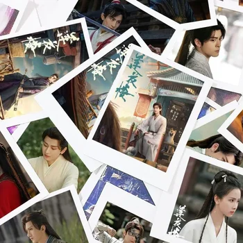 30/50PC Bez Opakování Cheng Yi Zeng Shunxi Plakát Lomo Karty TV Tajemné Lotus Casebook Drama Destilačním Pai Li De 3 Palcový Malé Karty