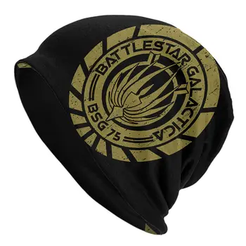 Bonnet Čepice Muži Ženy Battlestar Galactica Crest Cap Design nakoupila čepice Čepice Čepice