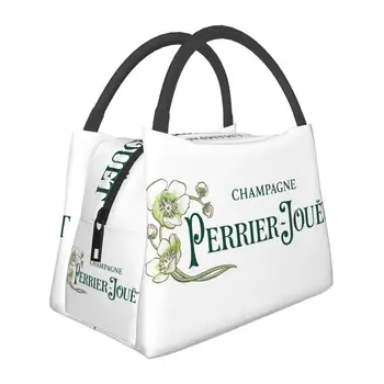Cena Perrier Champagne Jouets Logo Izolované Oběd Tote Bag pro Ženy Resuable Chladnější Tepelné Bento Box Venkovní Táboření, Cestování
