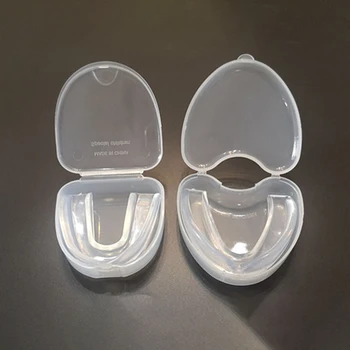 Chránič EVA Chránič Zubů v Noci Stráž Úst Podnosy pro skřípání zubů, Broušení Anti-chrápání Bělení Zubů Boxu Ochranu