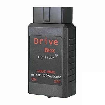 Drive Box EDC15/ME7 OBD2 IMMO Deaktivátor litá kola, manuální přev OBD2 Jednotky IMMO Deactivator Aktivátor Auto Příslušenství