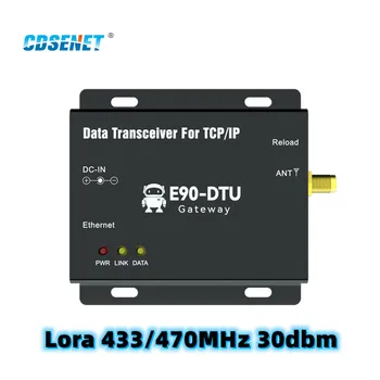 LoRa SX1268 Ethernet Bezdrátový Modem 433MHz 470MHz 30dBm 10KM CDSENET E90-DTU(400SL30-ETH) Transparentní Přenos Brána