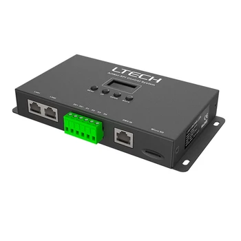 LTECH Artnet Pro SPI Převodník Pixel Řadič Ethernet DC5-24V TTL Digitální Výstup Řízení 680 1360 Bodů 4 8 Vesmír