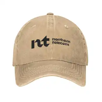 Northern Telecom Logo Grafický Tisk Ležérní Džínové čepice Pletené čepice Baseball cap