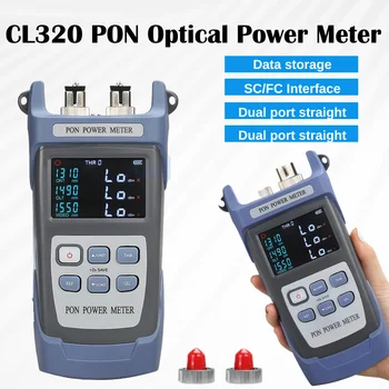 Nové CL-320A/U Optických PON Metr, CL-320APC UPC FTTX ONT Přenosné PON Power Meter 1310nm/1490nm/1550nm jako AUA-320A/U PON OPM