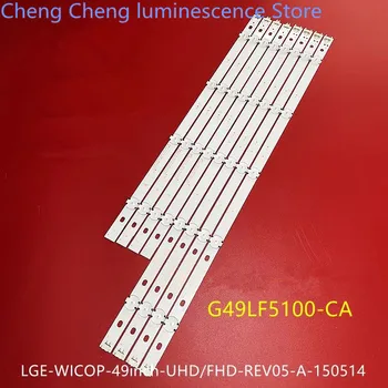 PRO LG49LF5100-CA LGE-WICOP-49inch-UHD/FHD-REV05--150514 100%NOVÉ LED podsvícení strip 994MM 9LED 3V 