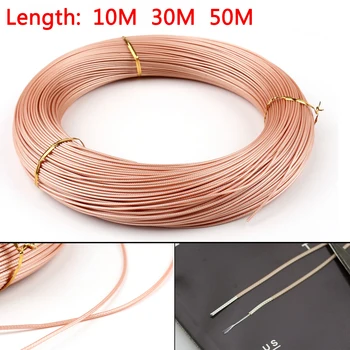 RG178 Kabel Koaxiální RF, Kabelové de kabely de 50ohm, M17, M93-RG178, Koaxiální, Coleta, 10m, 30m, 50m