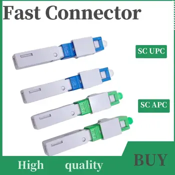 SC APC SC UPC Fiber Optic Connector SM Single-Mode Optické Rychle Konektoru FTTH Studené Konektor Nástroj Vlákno Rychle Konektor upc apc