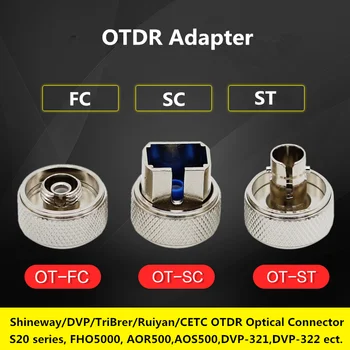 Shineway/DVP/TriBrer/Ruiyan/CETC OTDR S20 série FHO5000 FC/SC/ST Příruba optický konektor rozhraní AOR500 optický port adaptér