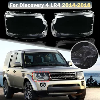 Světlomet Kryt Světlometu Shell Headhights Skleněné Stínidlo Světlometů Objektiv Pro Land Rover Discovery 4 LR4 2014 2015 2016 2017 2018