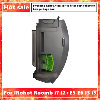 Vhodné pro IRobot Roomba Zametání Robot Příslušenství i7 i7+E5 E6 I3 i5 filtr sběr prachu box na odpadky box
